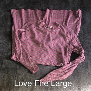 Vintage 90s style Long sleeve mock neck small stripe skater dress